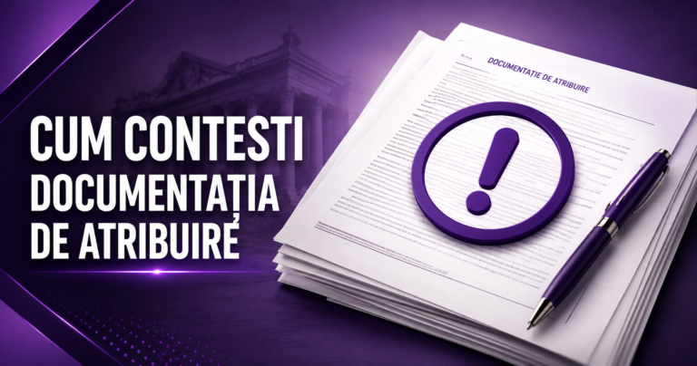 Cum contești documentația de atribuire: când merită și cum o faci corect