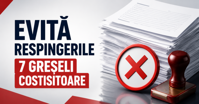 Cele mai frecvente motive de respingere a ofertelor în SICAP și cum le eviți