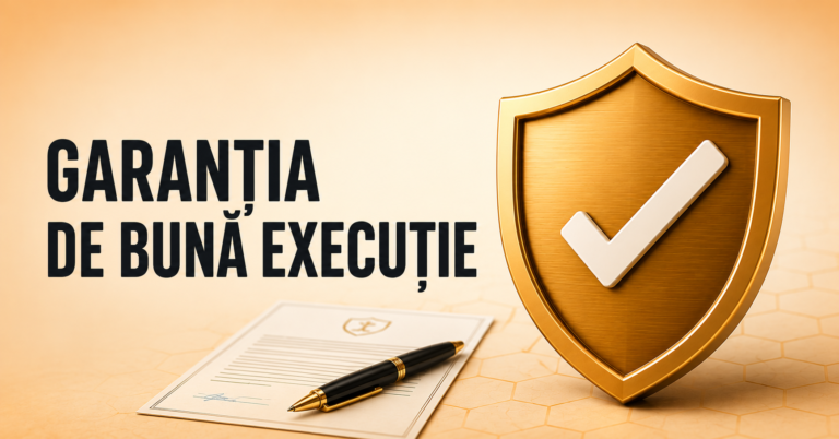 Garanția de bună execuție: cuantum, constituire și recuperare