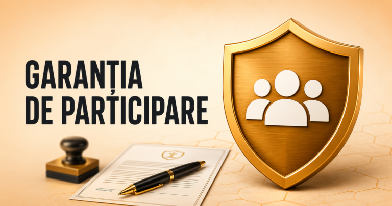 Garanția de participare la licitații: cuantum, constituire și restituire