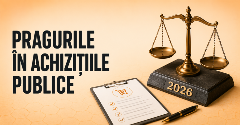 Pragurile în achizițiile publice 2026: ce trebuie să știe un ofertant