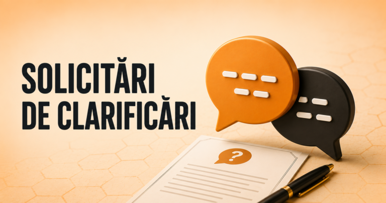 Solicitări de clarificări în licitații: cum le folosești și cum răspunzi corect