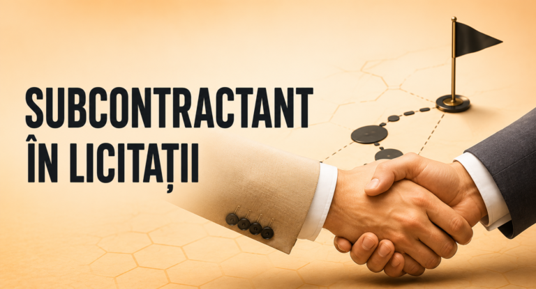 Subcontractant în licitații publice: reguli, documente și plăți directe